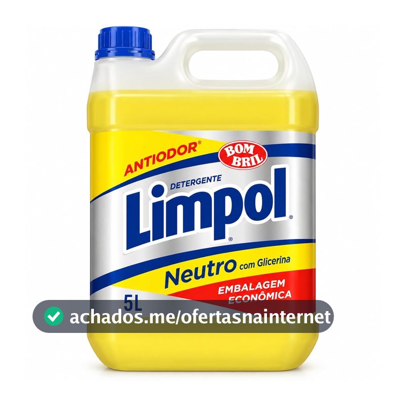 Detergente Limpol Neutro Antiodor 5L