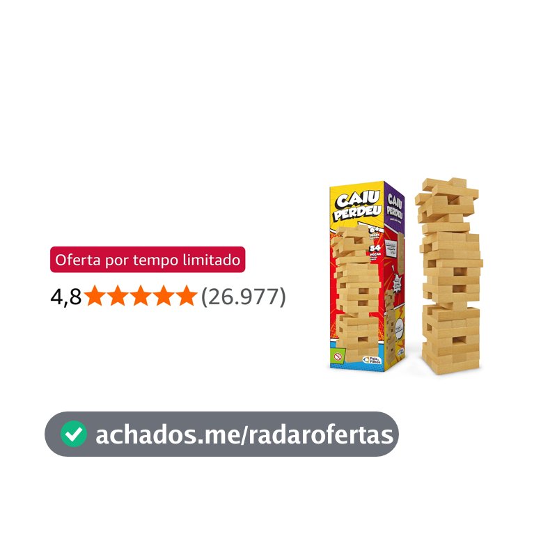 Pais & Filhos - Caiu Perdeu, 54 Pçs, idade mínima recomendada - 6 anos