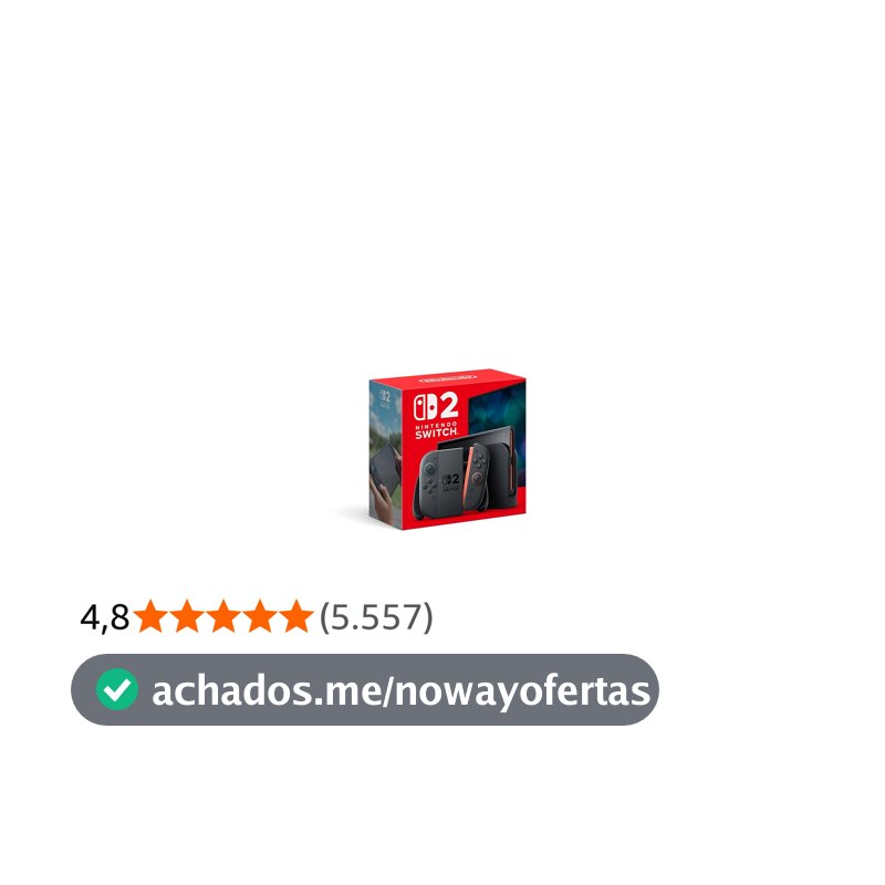 Console Nintendo Switch 2 - Modelo Internacional