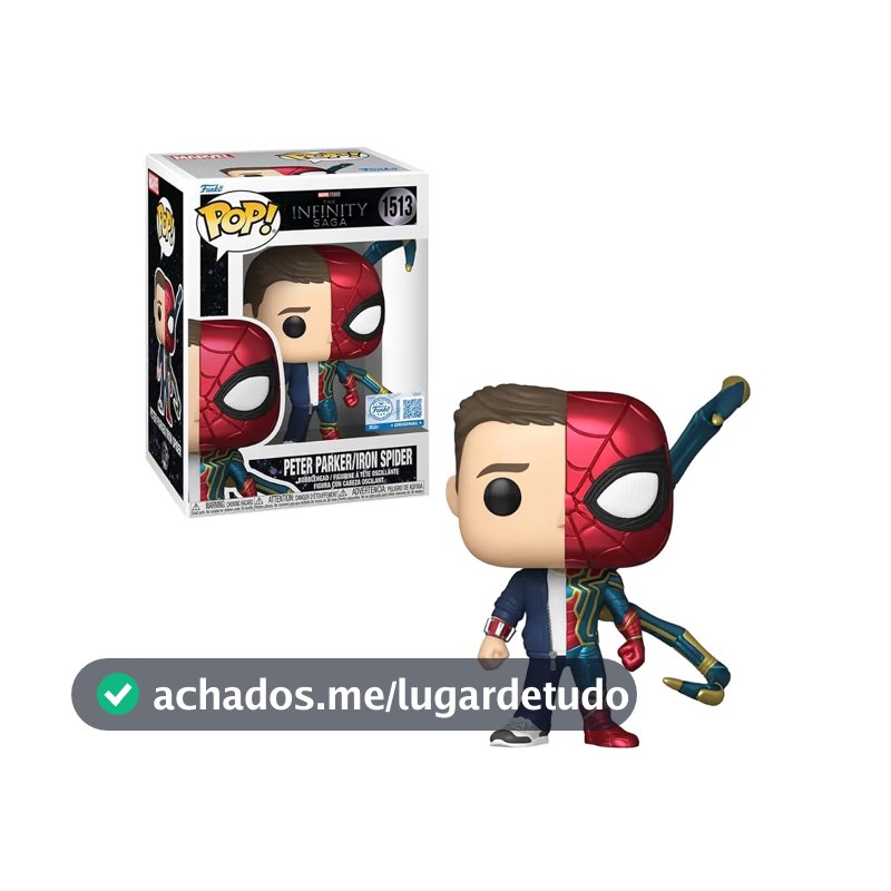 Candide, Boneco, Funko POP! Homem-Aranha/Peter, Marvel Splits - 10 cm