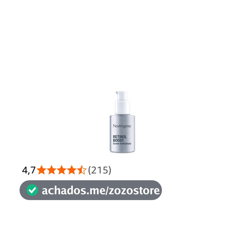 Creme Facial Antissinais Neutrogena Retinol Boost, 30ml