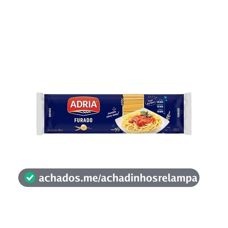 M Dias Adria Massa C/Ovos Furado 5 500G