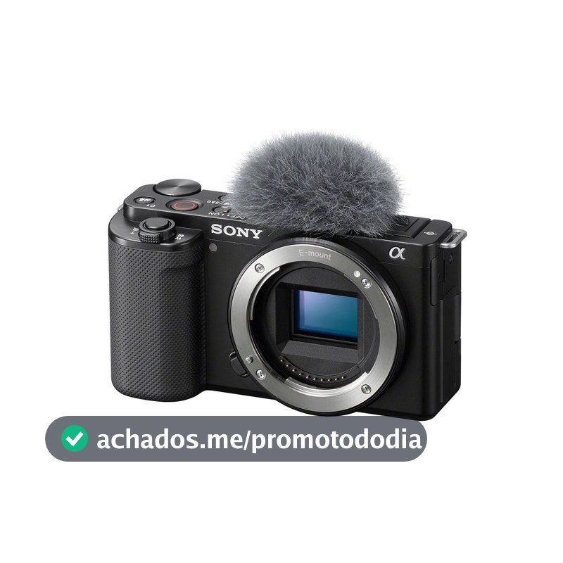 Câmera Sony ZV-E10 Mirrorless 4K (Corpo)
