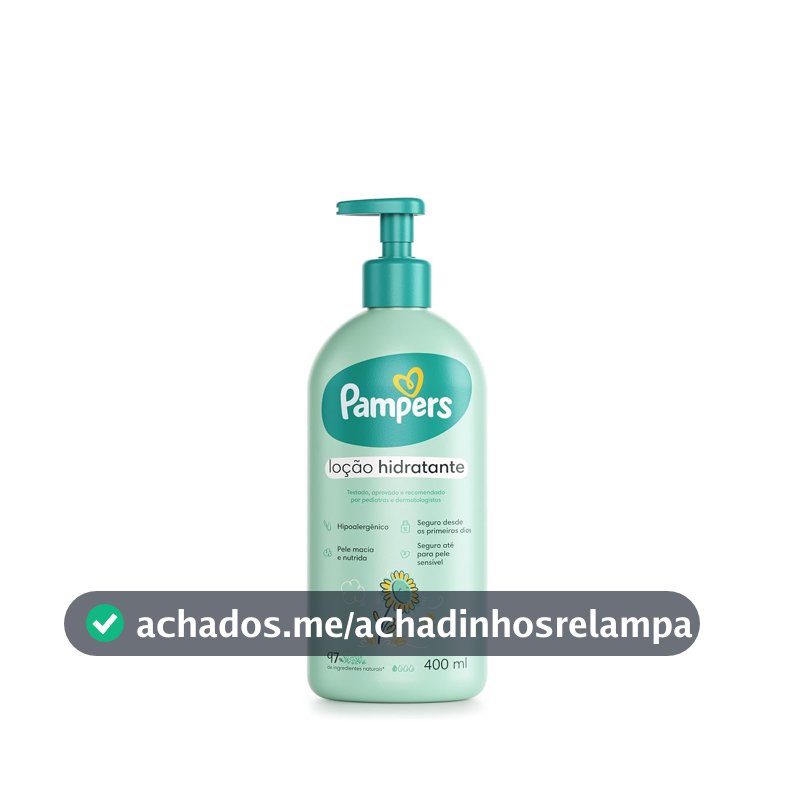 Pampers Loção Hidratante Girassol 400ml