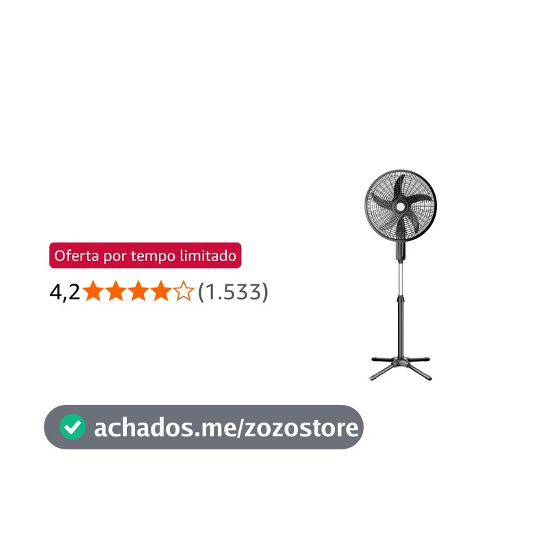HEPTA WORLD Ventilador de Coluna, Resfriamento, Silencioso, Design Slim para Casa Escritório (PRETO, 110V, 101)