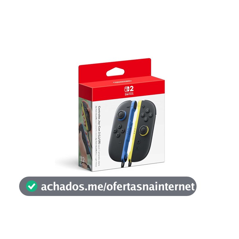 Controles Joy-Con 2 Azul e Amarelo - Nintendo Switch 2