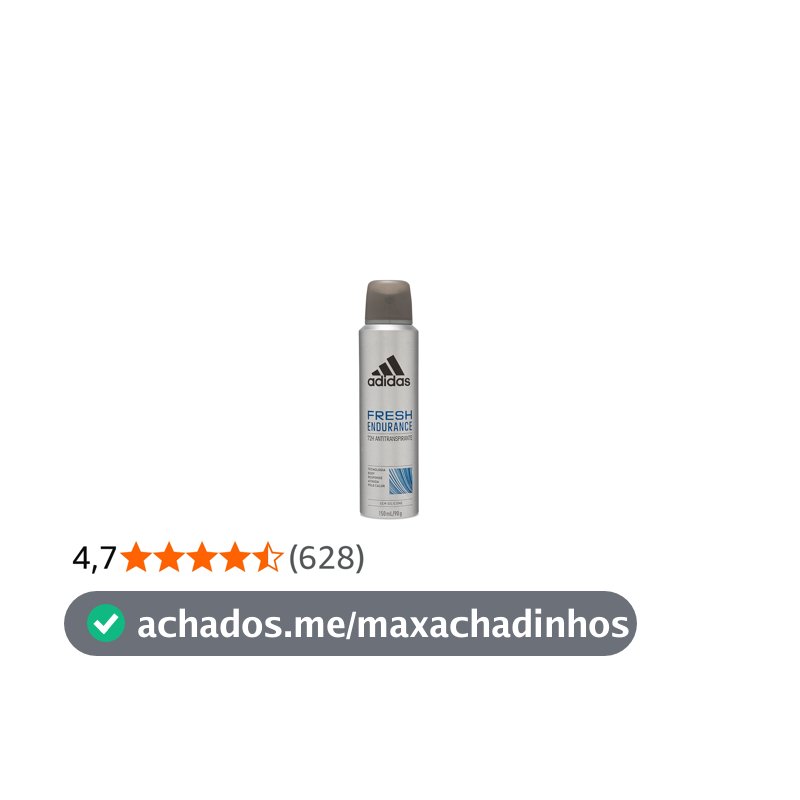 Coty - Desodorante Aero Ant Adidas 150Ml Masc Fresh Endurence