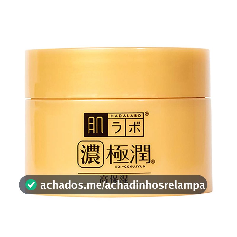 Hada Labo® Gokujyun Perfect Gel - hidratante facial e reparador da pele com Ceramidas e Uréia 100g