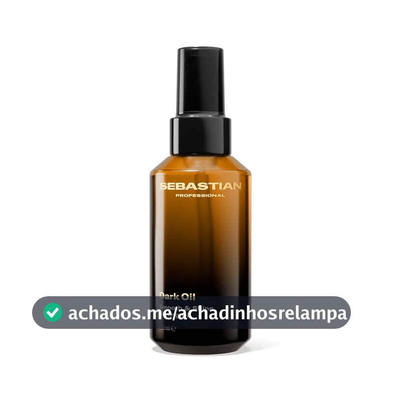 Sebastian Professional, Dark Oil, óleo capilar de brilho e maciez com absorção rápida para todos os tipos de cabelo, 100ml