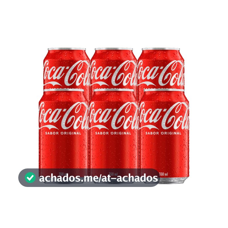 Pack de Coca-Cola Lata 350ML 6 unidades