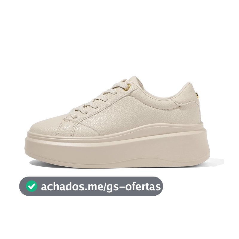 LUCKY STEP Tênis Plataforma Feminino Clássico de Tênis Casual para Caminhada Sola Baixa