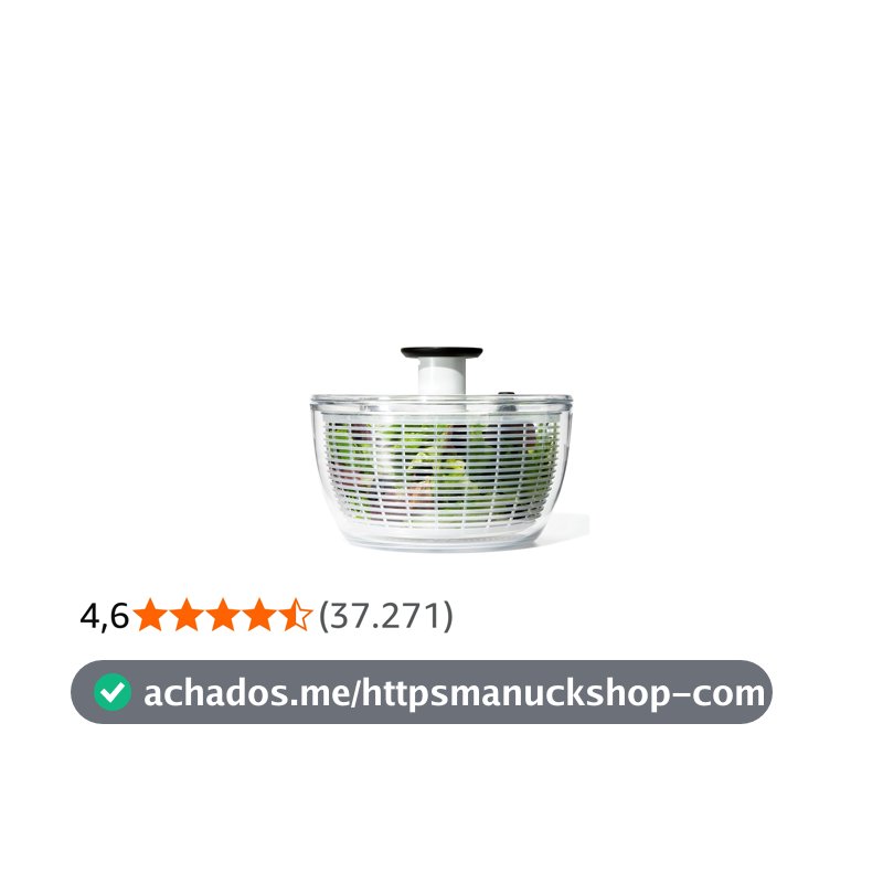 OXO Good Grips Grande Salada Spinner - 6,22 L, Branco