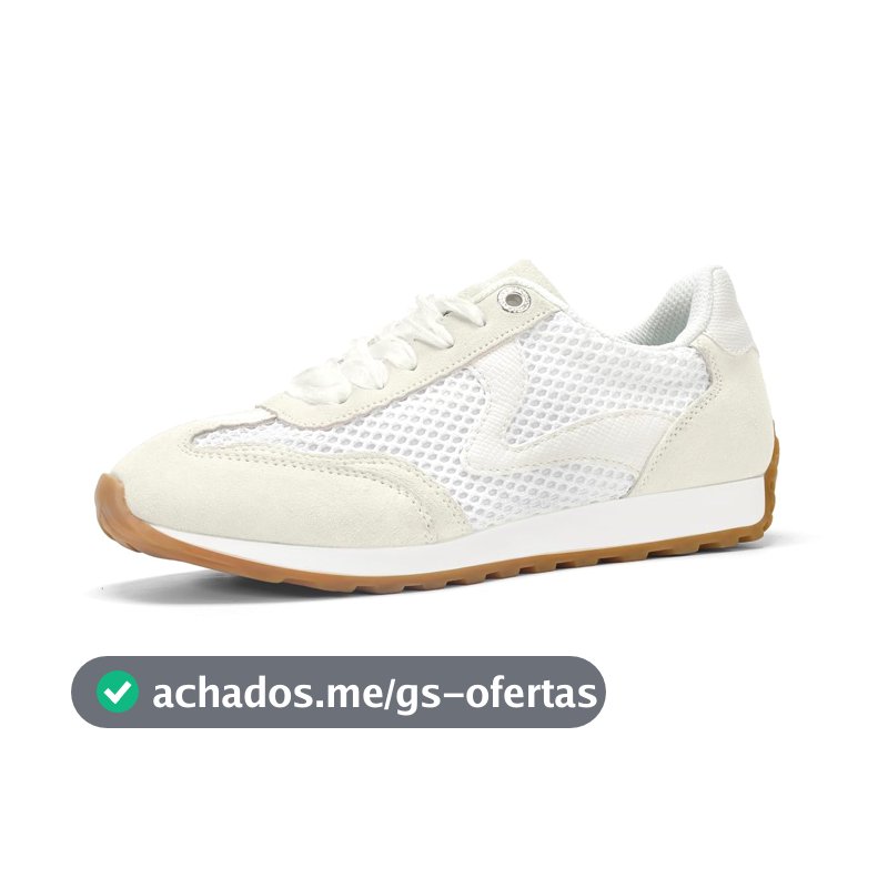LUCKY STEP Tênis Feminino Retrô Neutro Fashion - Tênis Casual para Corrida e Caminhada