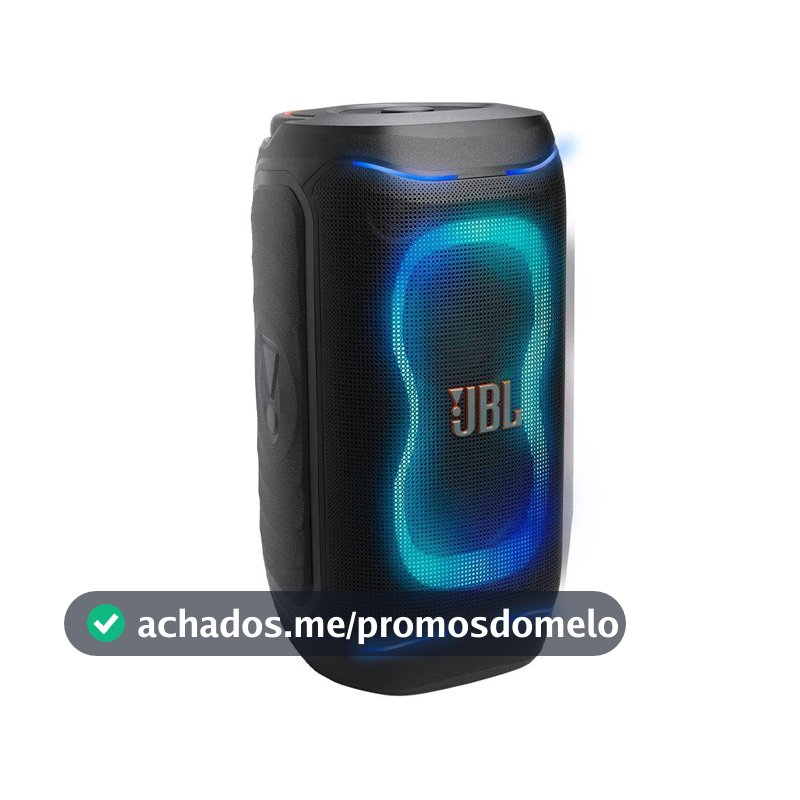 Caixa de Som JBL PartyBox Club 130, Bluetooth, Preto, 160W RMS