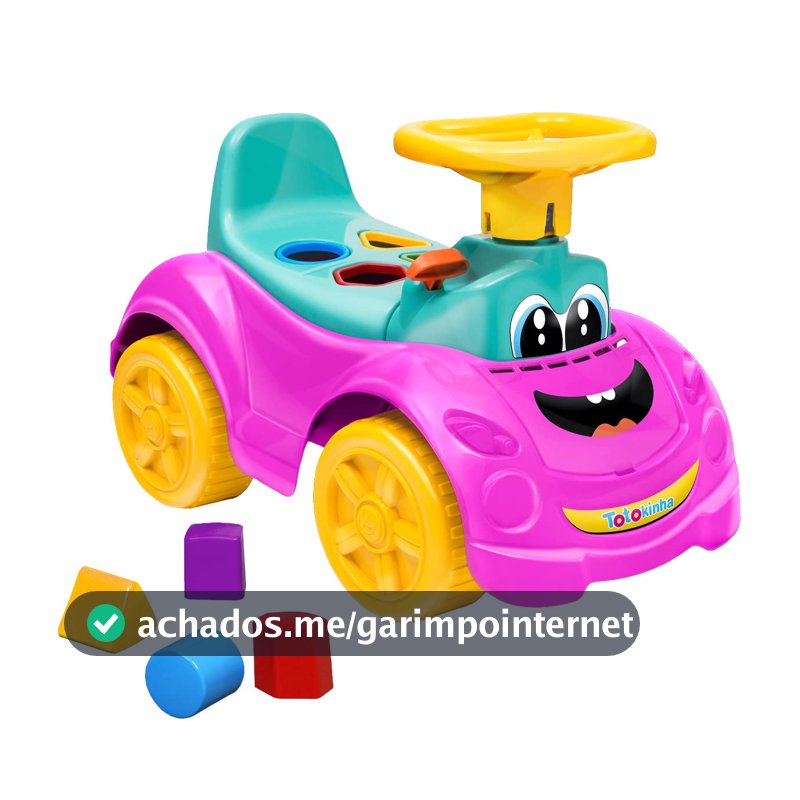 Cardoso Toys Totokinha Sport Rosa - Veículo de Montaria