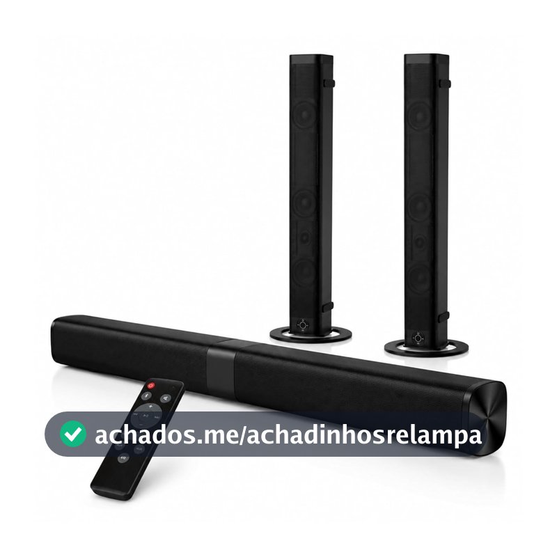 Sound Bar Para TV Barra de Som Caixa Bluetooth Home Theater Sistema de Áudio Torre Speaker para TV
