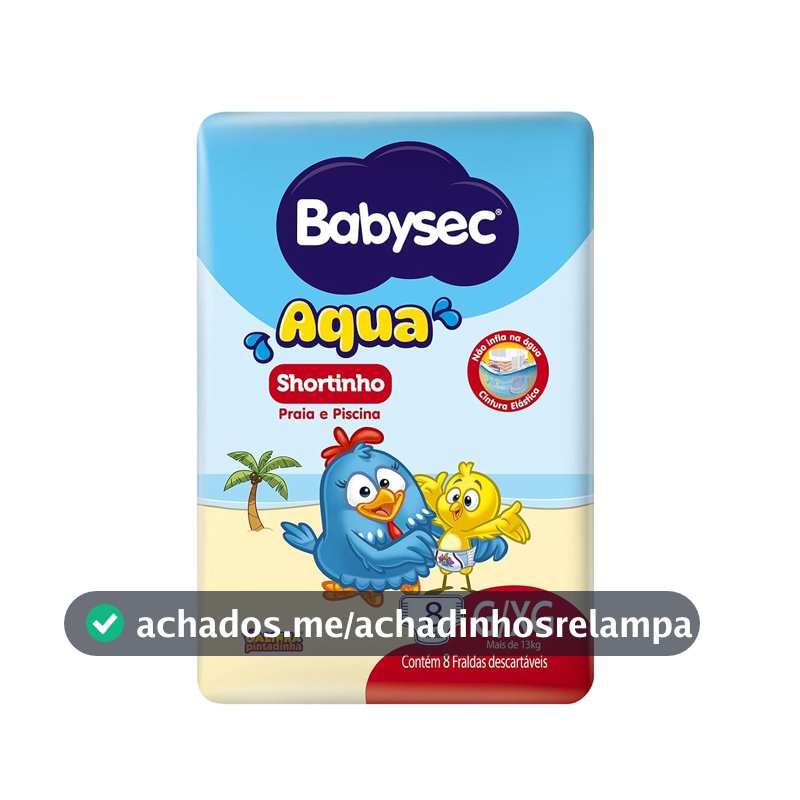 Sof Fralda Babysec Aqua G E Xg 4X8