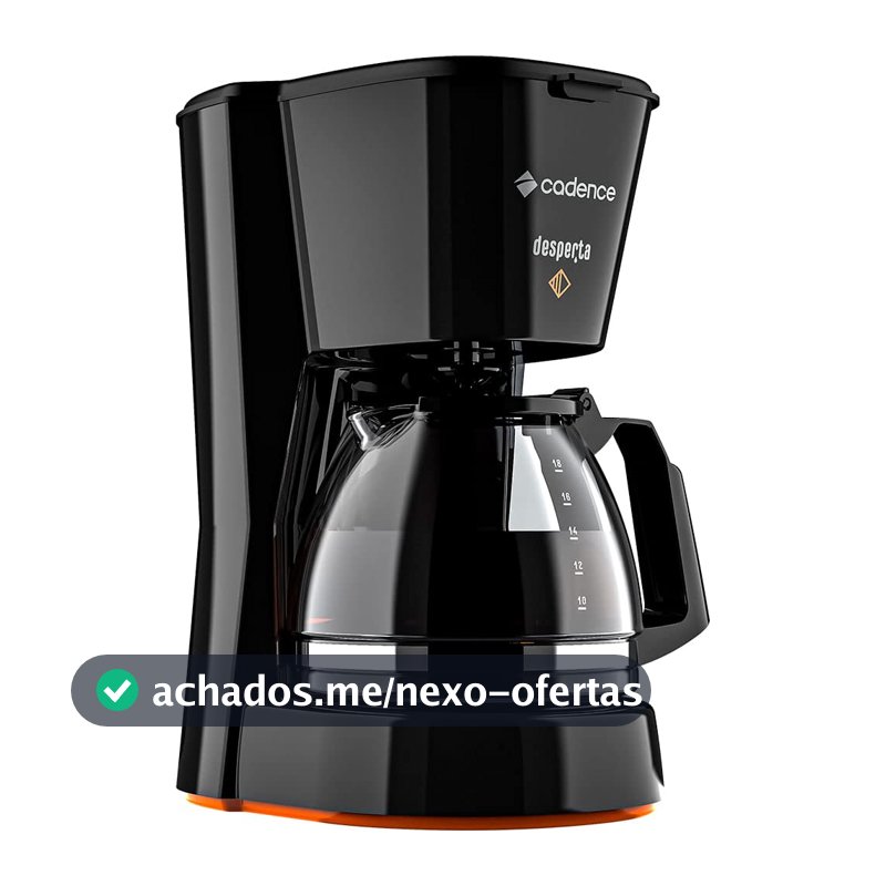 Cafeteira Elétrica Cadence Desperta Constrast 127V - CAF338