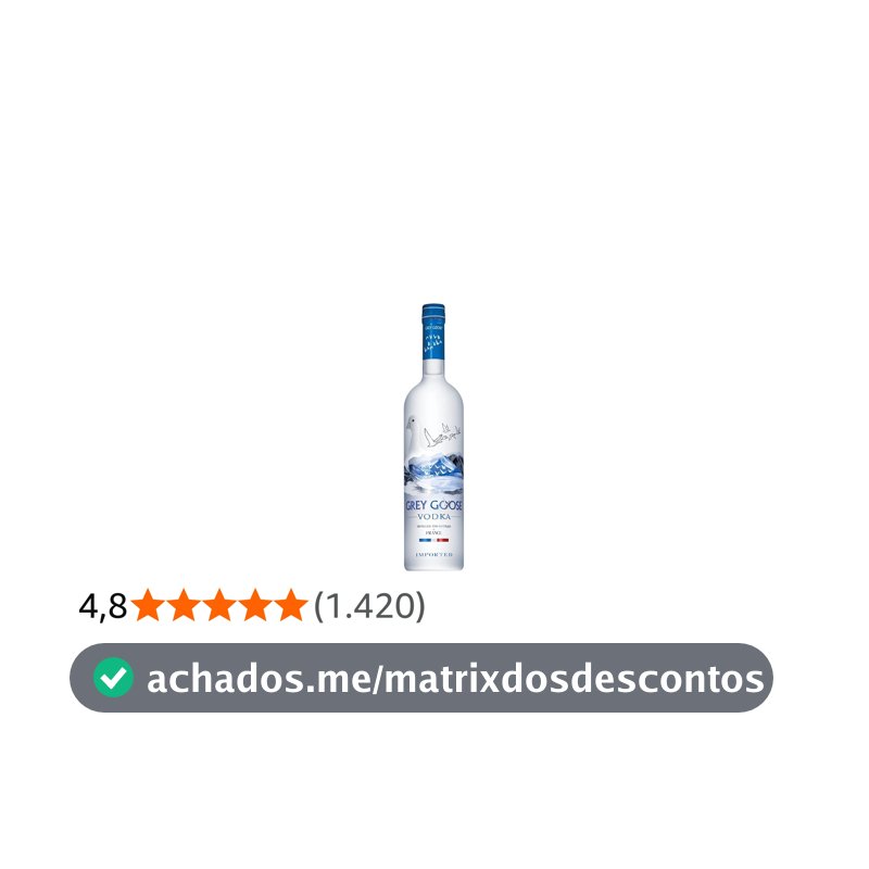 Vodka Grey Goose Original 750ml