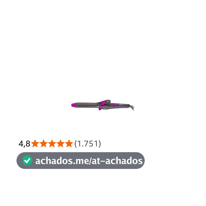 Cacheador Phico Cachos de 25mm. Revestimento em cerâmica, PEC15 Intense Curves Bivolt