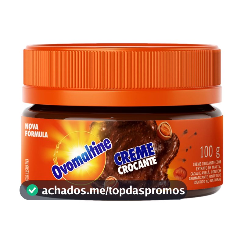 Ovomaltine Creme Crocante Pote 100g