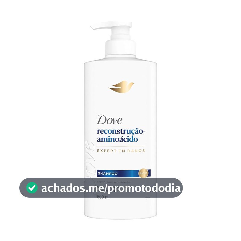 Dove Shampoo Reconstrução + Aminoácido 600ml Pump