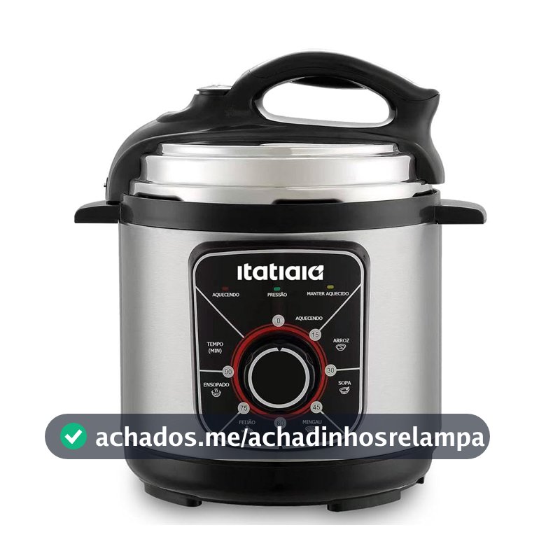Panela de Pressão Elétrica Itatiaia Essencial 3L 700W 127V Inox