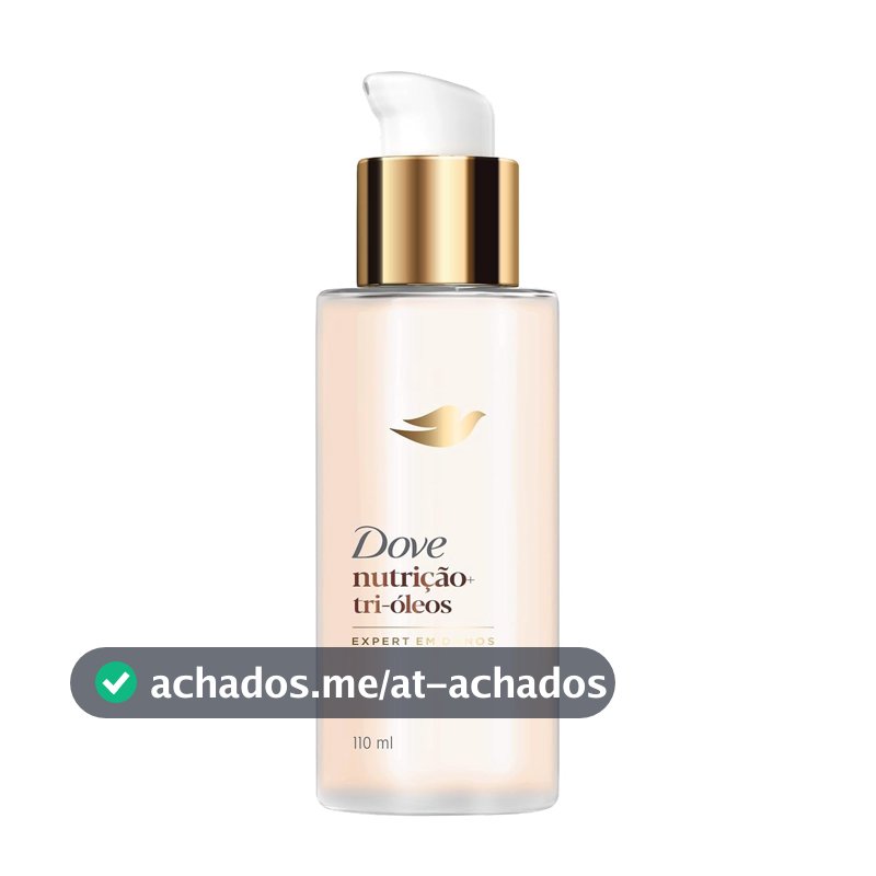 Dove Leave-In Nutrição + Tri-Óleos 110ml Pump