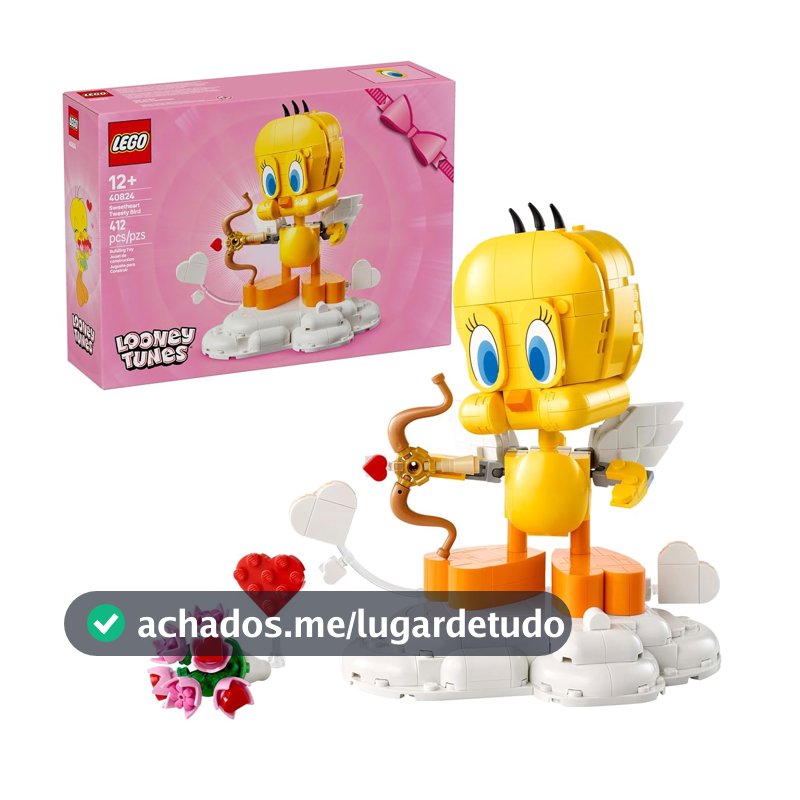 LEGO Looney Tunes Piu-piu Apaixonado de Figura para Exibir 40824