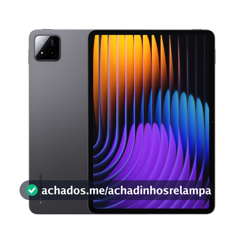 XIAOMI Tablet Pad 7 de 11,2 polegadas, 8 GB de RAM + 256 GB de armazenamento, tela 3.2K de 144 Hz, Snapdragon 7+ de 3ª geração, bateria de 8850 mAh, carga rápida de 45 W