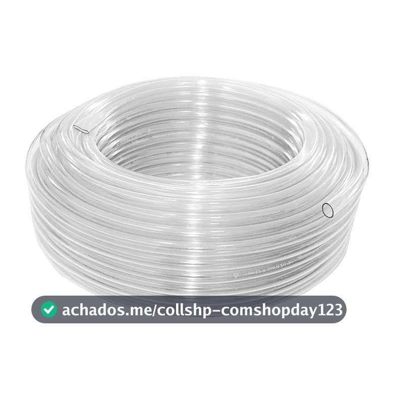 Mangueira cristal 5/16" x 1,3 mm para nível, rolo 50 m, Vonder