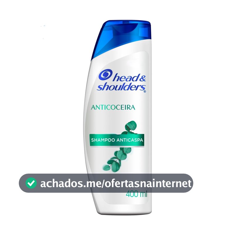 Head & Shoulders Shampoo Anticaspa Anticoceira 400 ml