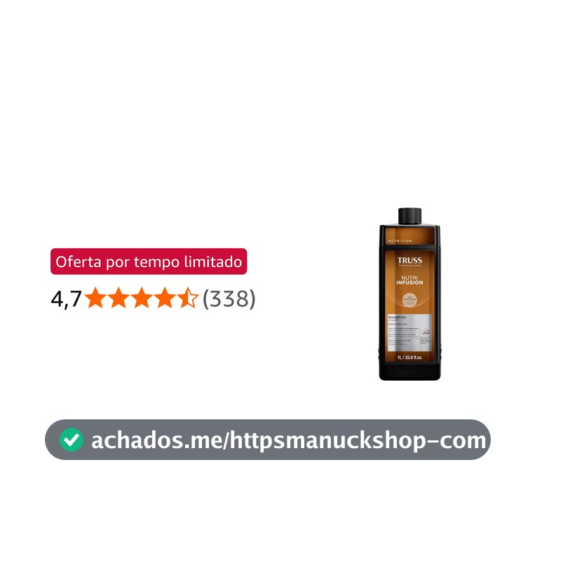 Truss Shampoo Nutri Infusion