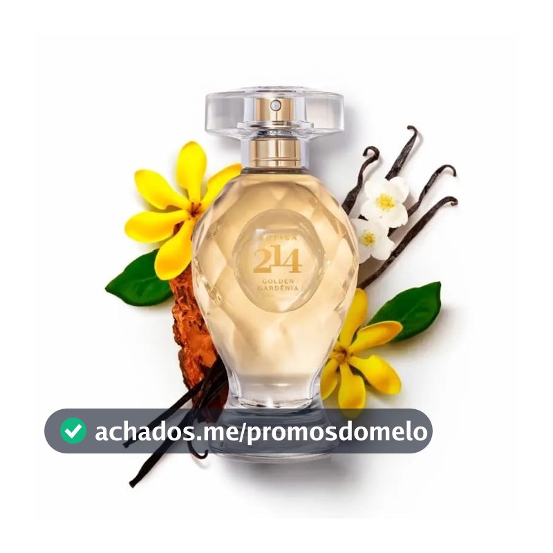 O BOTICÁRIO BOTICA 214 GOLDEN GARDÊNIA EUA DE PARFUM 75ml