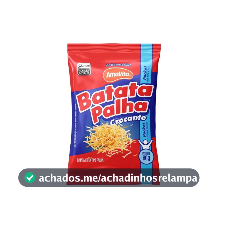 Amavita, Batata Palha 80g