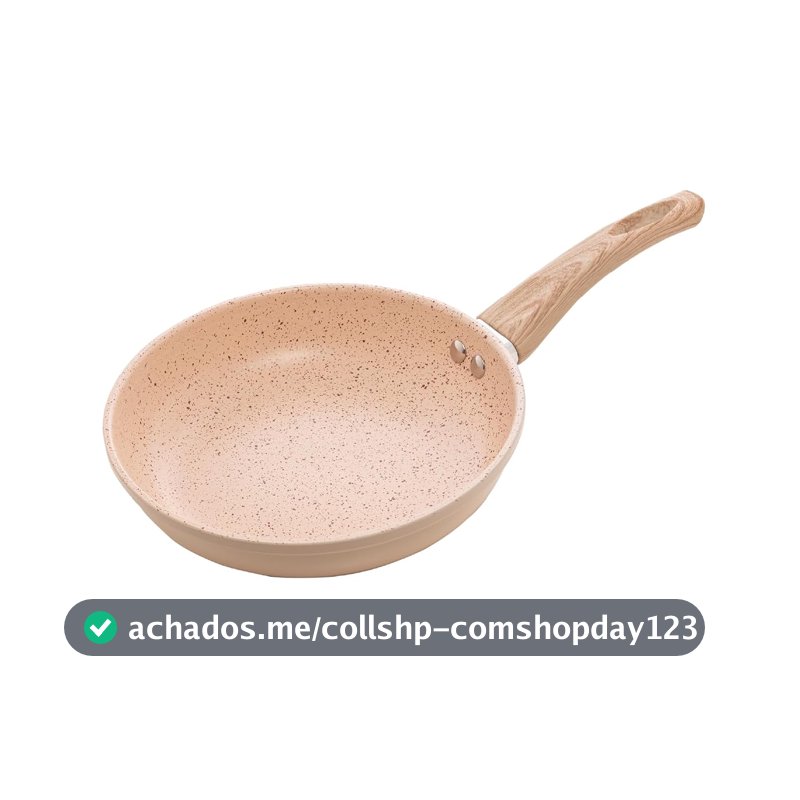 LYOR - Frigideira de Indução em Alumínio com Revestimento Cerâmico Granilite Bege 20cm