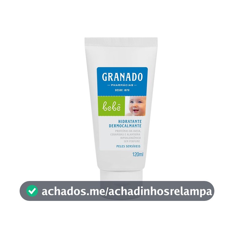 Granado Hidratante Bebê, Peles Sensíveis, 120ml