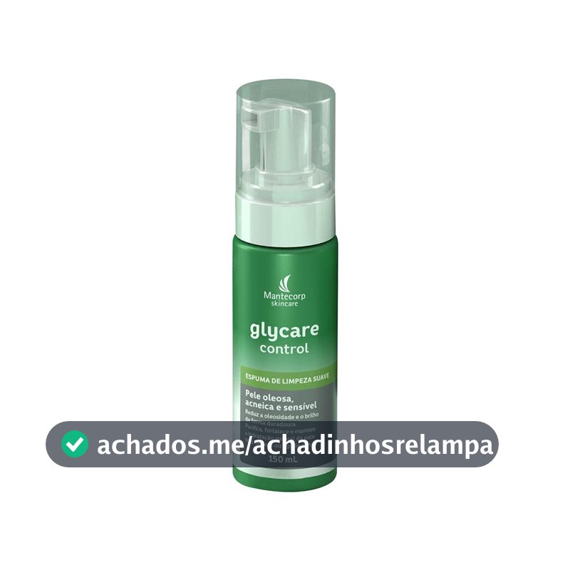 Mantecorp Skincare Espuma De Limpeza Glycare Control 150Ml