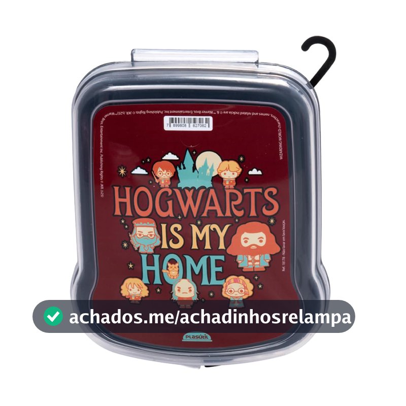 Sanduicheira Decorada Harry Potter Plasútil - Multicor