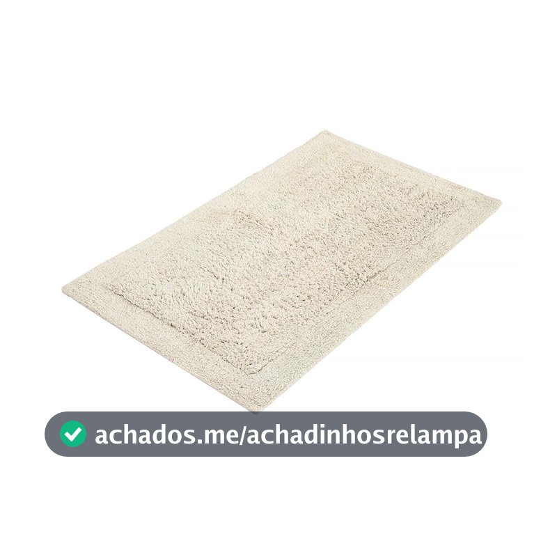 Buddemeyer Tapete para casa 48x80cm Allure 100% Algodão Bege