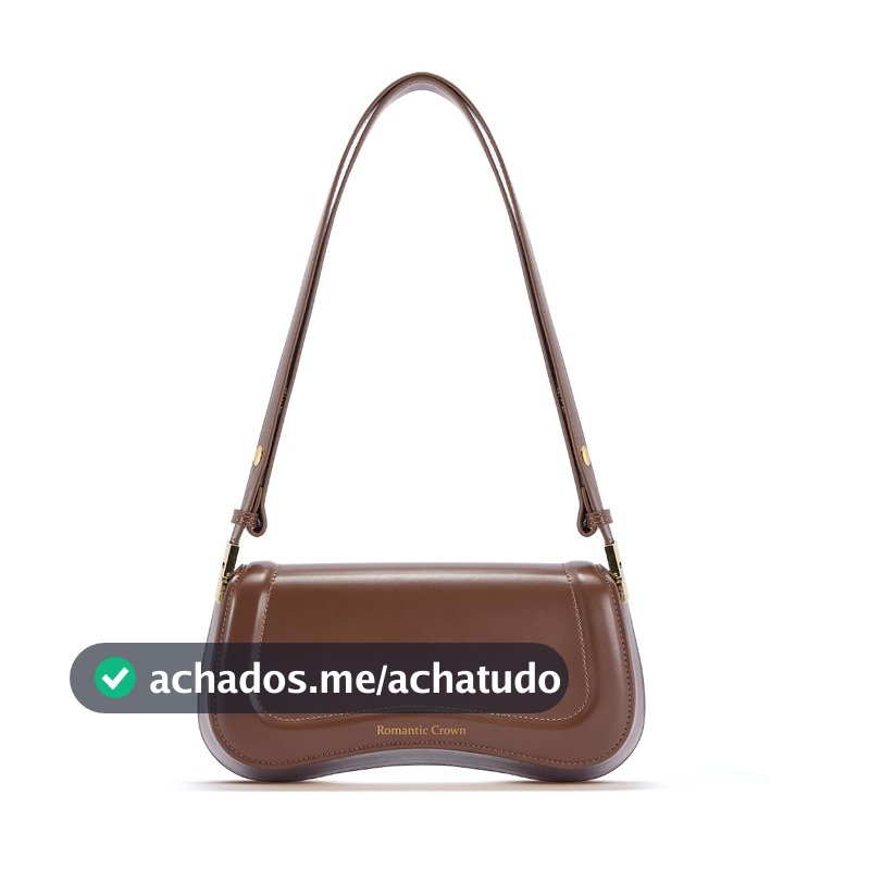 Romantic Crown Bolsa Feminina Ombro Pequenas Transversal Couro Impermeável
