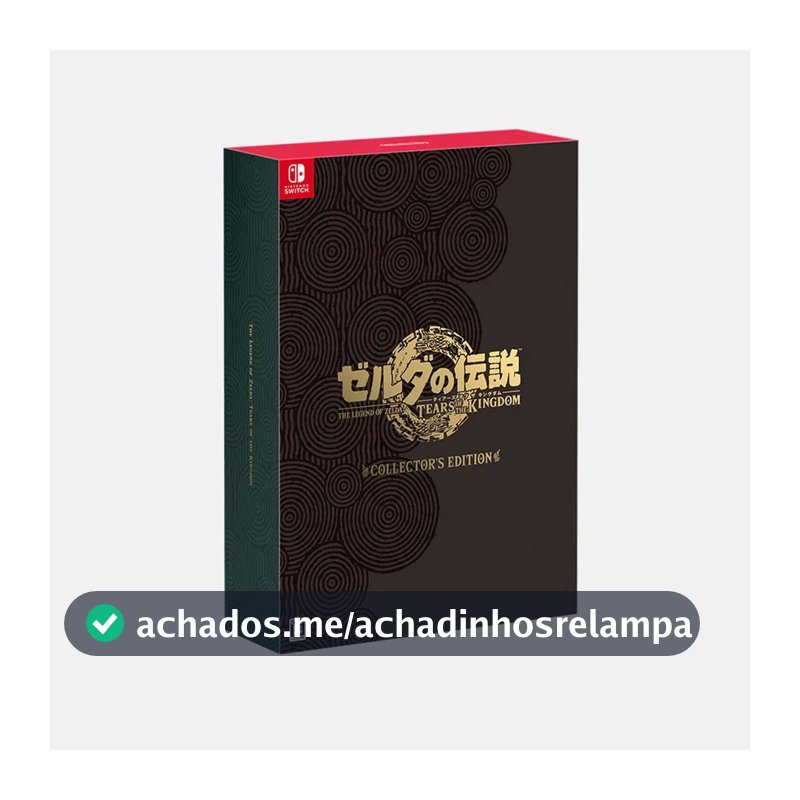 The Legend of Zelda: Tears of the Kingdom Collector's Deluxe Edition - Nintendo Switch