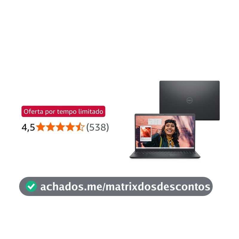 Notebook Dell 15 I15-I1300-A60P, Intel Core i5-1334U, Windows 11 Home