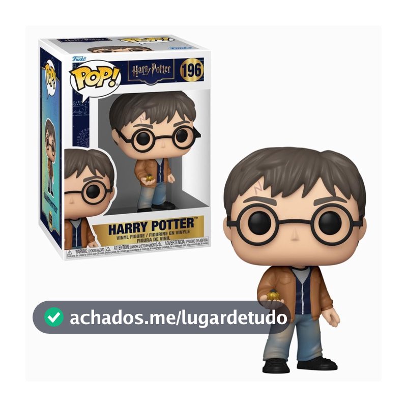 Candide, Boneco, Funko POP! Harry com Pedra da Ressurreição, Harry Potter 8-10 cm