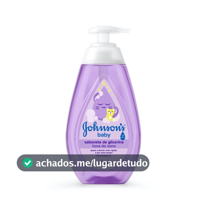 Sabonete Líquido Johnson's Baby Hora do Sono, 200ml