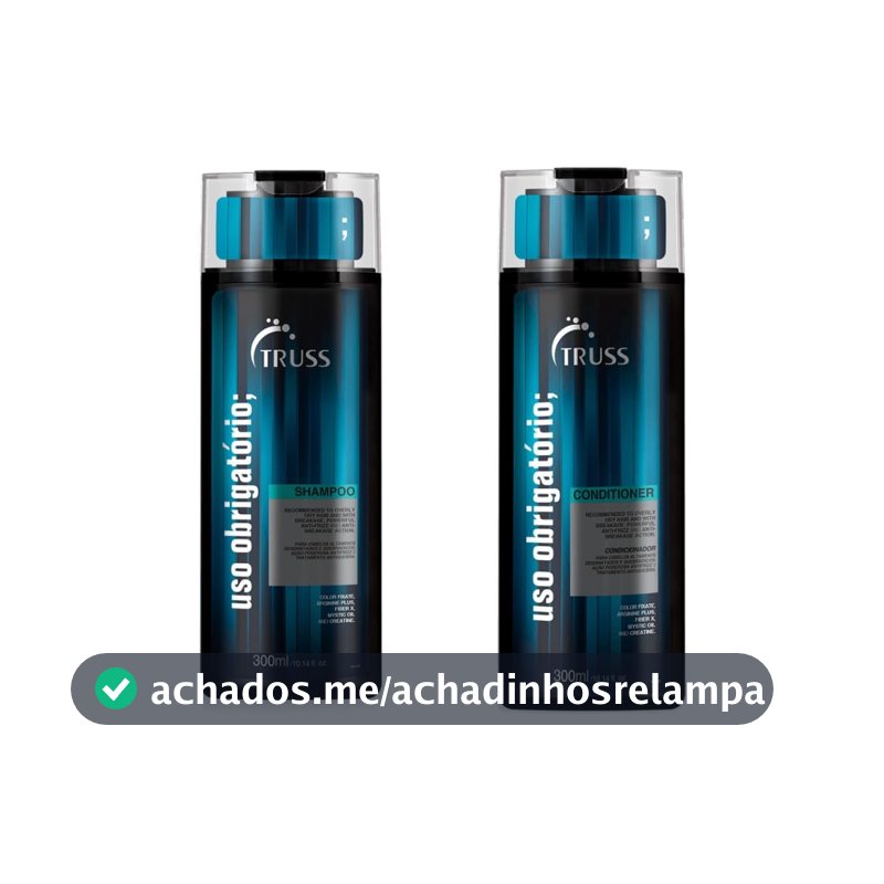 Kit Truss Uso Obrigatório Duo (Shampoo + Condicionador 300ml)