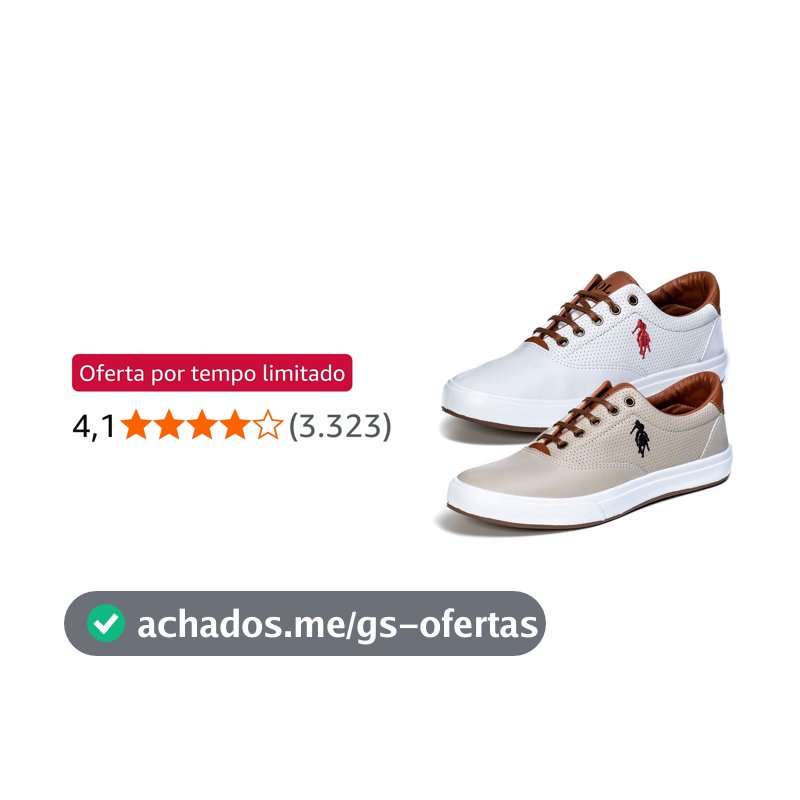 Combo 2 Tenis Masculino Polo Open