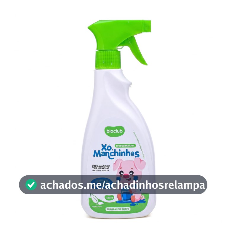 Removedor de Manchas para Roupas de Bebê e Criança BioClub, 500ml
