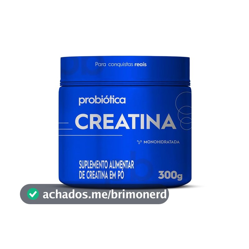 Probiótica Creatina Monohidratada - 300G (embalagem pode variar)