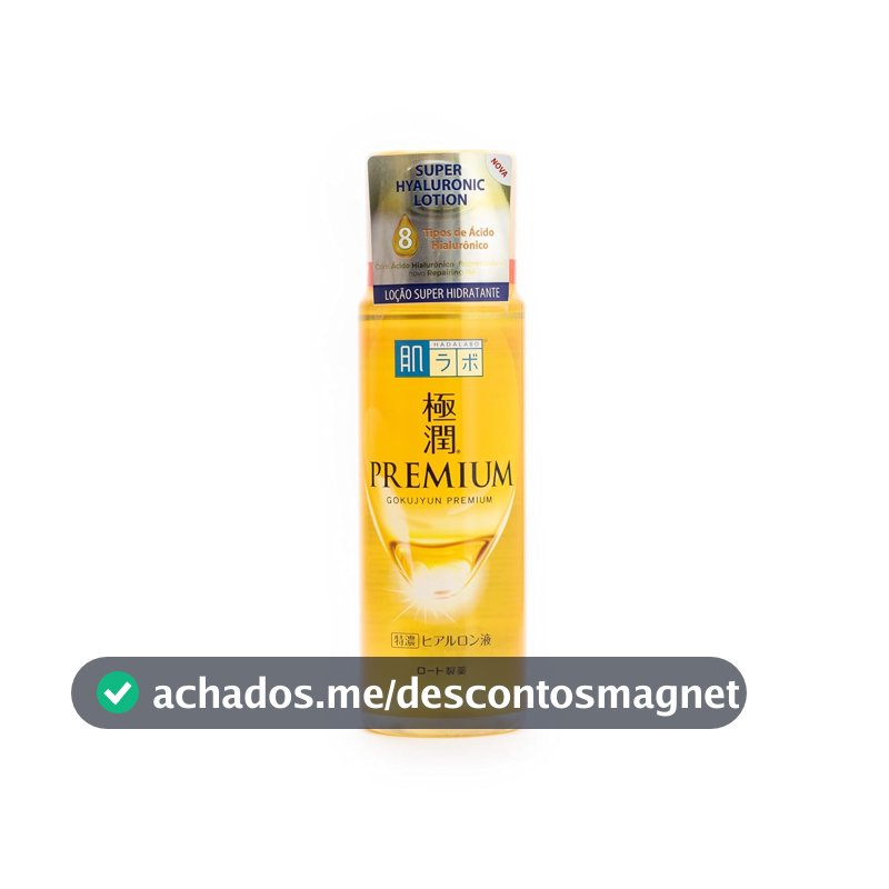 Hada Labo® Gokujyun Super Hyaluronic Lotion - Loção Hidratante facial com 8 tipos de Ácido Hialurônico e ingredientes de luxo - Hidratação e reparação profunda